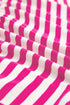 Mixed Stripe Print Sleeveless Tiered Loose Fit Casual Mini Tank Dress